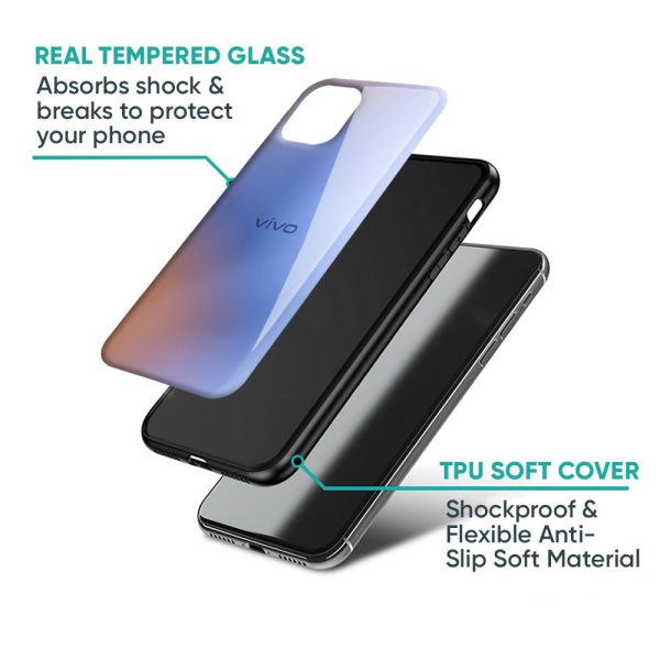 Blue Aura Glass Case for Vivo X200 Pro 5G For Sale