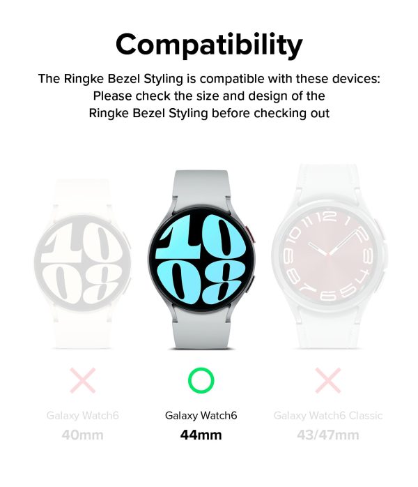 Galaxy Watch 6 44mm | Bezel Styling Online now