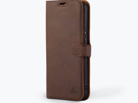 Vintage Leather Wallet - Samsung Galaxy S24 FE For Discount