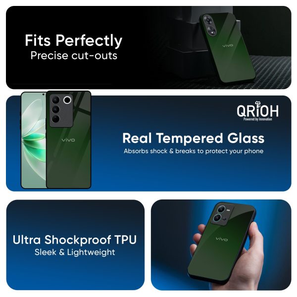 Deep Forest Glass Case for Vivo T3 Pro 5G on Sale