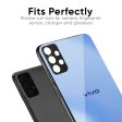 Vibrant Blue Texture Glass Case for Vivo X200 Pro 5G For Sale