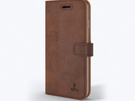 Vintage Leather Wallet - Apple iPhone 7 on Sale