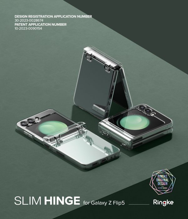 Galaxy Z Flip 5 Case | Slim Hinge - Clear Supply