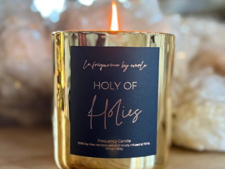 La Fréquence ~  Holy of Holies” Candle Online now