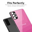 Pink Ribbon Caddy Glass Case for Vivo T3 Pro 5G on Sale