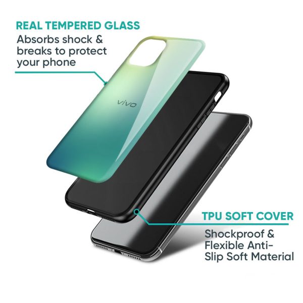 Dusty Green Glass Case for Vivo T3 Pro 5G Discount