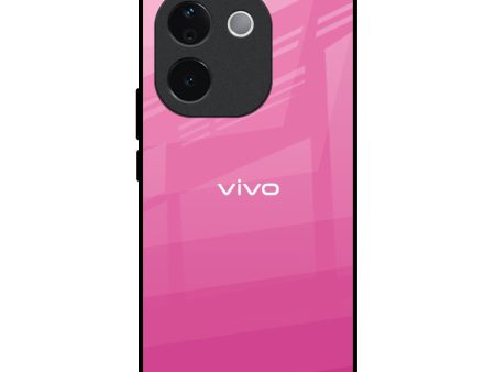 Pink Ribbon Caddy Glass Case for Vivo T3 Pro 5G on Sale