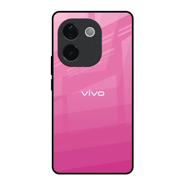 Pink Ribbon Caddy Glass Case for Vivo T3 Pro 5G on Sale