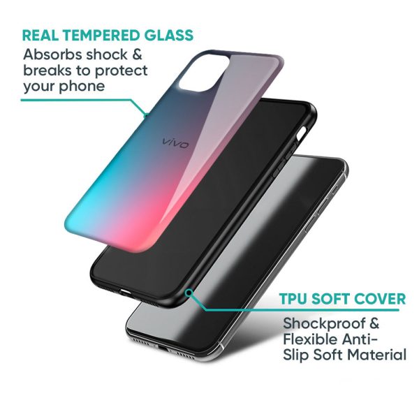 Rainbow Laser Glass Case for Vivo X200 Pro 5G Cheap