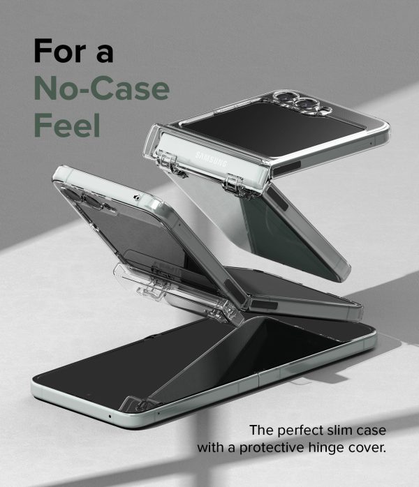 Galaxy Z Flip 5 Case | Slim Hinge - Clear Supply