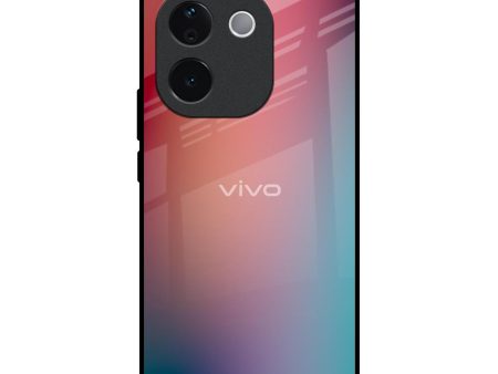 Dusty Multi Gradient Glass Case for Vivo T3 Pro 5G For Sale