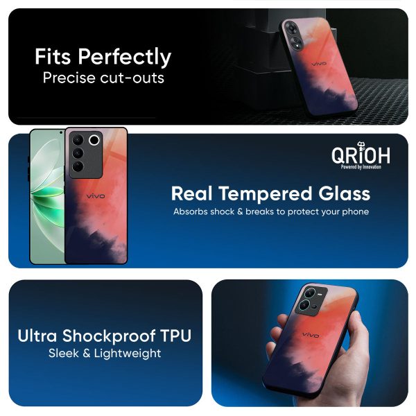 Scary Weather Glass Case for Vivo X200 Pro 5G Fashion