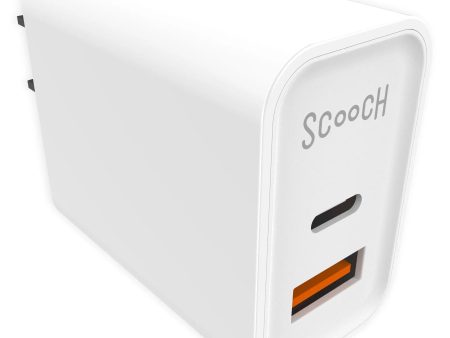 JuicePlug - 20W Fast Charger with USB-A and USB-C Ports Supply