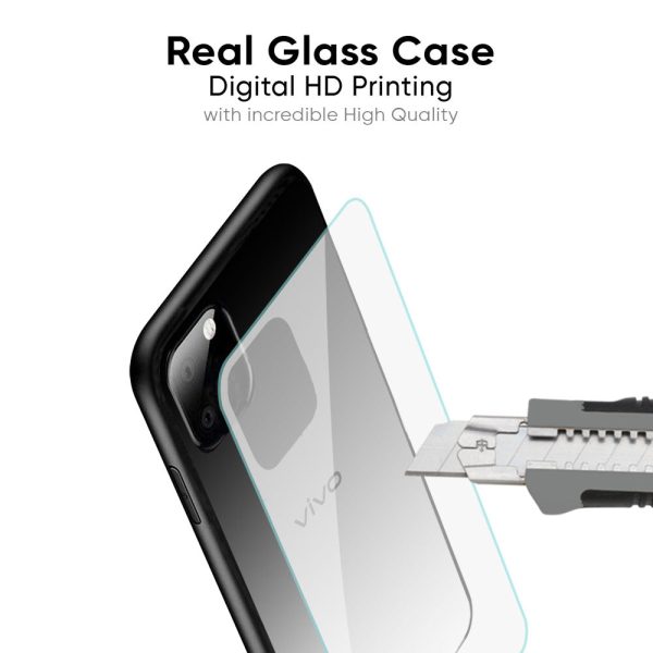 Zebra Gradient Glass Case for Vivo T3 Pro 5G Fashion